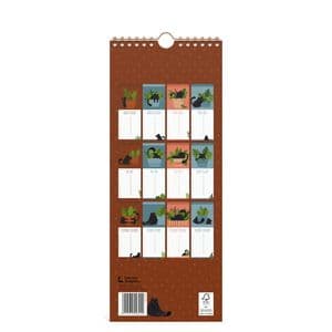 Picture 3 of Verjaardagskalender Lannoo 130x325 Cats