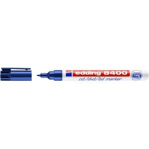 Picture 1 of Cd marker edding 8400 rond 0.5-1.0mm blauw