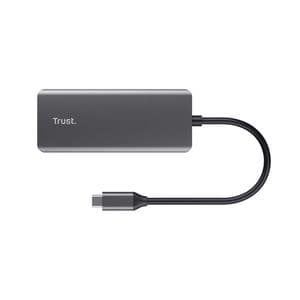 Picture 5 of Adapter Trust Dalyx 6-in-1 USB-C multipoort grijs