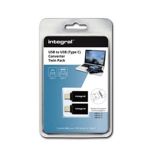Picture 2 of Adapter Integral 3.1 USB-A naar USB-C 2 stuks