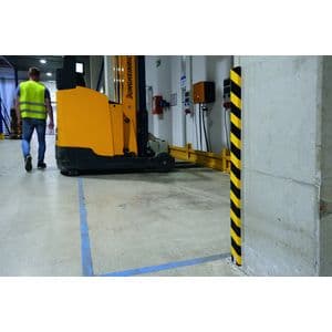 Picture 4 of Beschermingsprofiel Durable S20 recht 1m geel zwart
