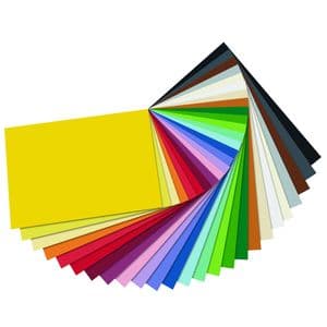 Picture 2 of Fotokartonblok Folia 300gr 24x34cm 25vel jumbo assorti
