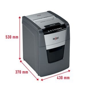 Picture 4 of Papiervernietiger Rexel Optimum Auto+ 100M P5 snippers 2x15mm