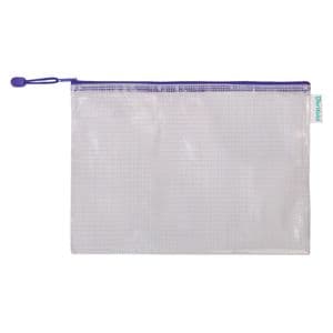 Picture 1 of Opbergtas Tarifold met rits 330x240mm PVC blauw