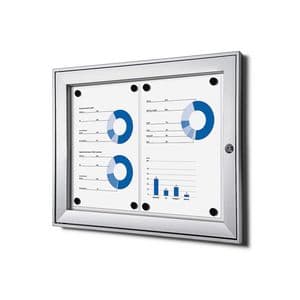 Picture 1 of Vitrinebord Quantore luxe 2x A4 zilver