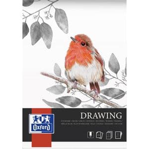 Picture 1 of Tekenblok Oxford Drawing A4 40 vel 160 gram
