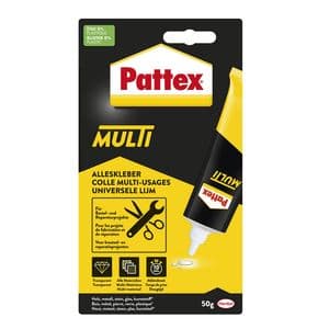 Picture 1 of Alleslijm Pattex Multi tube 50gram op blister