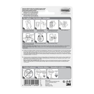 Picture 2 of Bezemhouder Command inclusief bevestigingsstrip wit