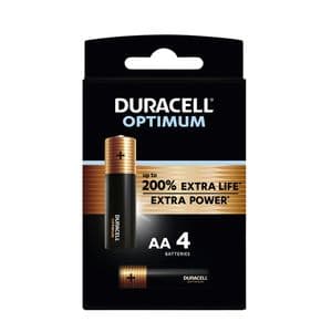 Picture 1 of Batterij Duracell Optimum 4x AA
