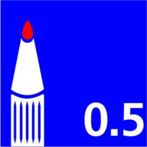 Picture 12 of Fineliner Sakura Pigma Micron Black Edition set à 10 breedtes + gratis etui