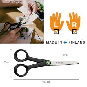 Picture 3 of Schaar Fiskars Functional Form universeel klein 17cm zwart