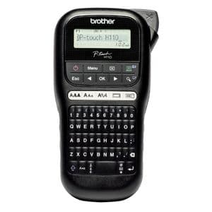 Picture 1 of Labelprinter Brother P-touch TZe PT-H110 draagbaar qwerty 12mm zwart