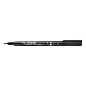 Picture 2 of Viltstift Staedtler Lumocolor 318 permanent F zwart