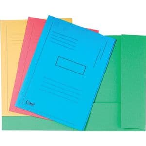 Picture 2 of Dossiermap Exacompta Forever A4 2 kleppen 290gr blauw