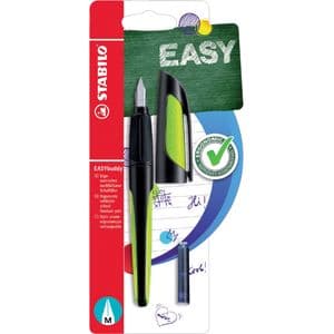 Picture 1 of Vulpen STABILO Easybuddy rechtshandig M zwart/lime blister à 1 stuk