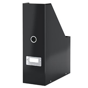 Picture 4 of Tijdschriftencassette Leitz WOW click & store gerecycled karton zwart