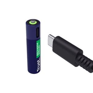 Picture 2 of Batterij Trust USB-C oplaadbaar AAA 2 stuks