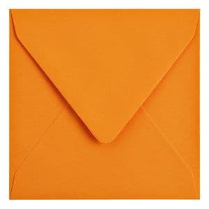 Picture 2 of Envelop Papicolor 140x140mm oranje pak à 6 stuks