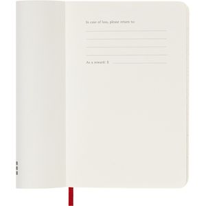 Picture 2 of Agenda 2026 Moleskine 12M Planner Weekly 7dagen/1pagina pocket sc scarlet red
