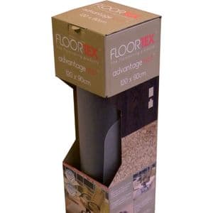 Picture 2 of Stoelmat Floortex PVC 120x90cm voor harde vloeren retailpak