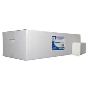 Picture 2 of Handdoek Cleaninq H2 i-vouw 2-laags 203x320mm 25x120 vel wit