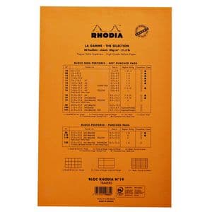 Picture 2 of Schrijfblok Rhodia A4 lijn 80 vel 80gr geel