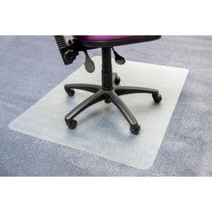 Picture 2 of Stoelmat Floortex PVC 120x150cm voor zachte vloeren