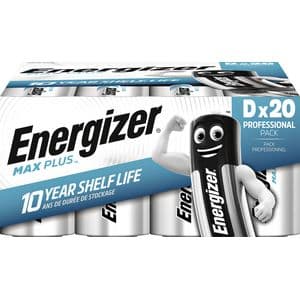 Picture 1 of Batterij Energizer Max Plus 20x D alkaline