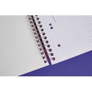 Picture 5 of Collegeblok Clairefontaine Studium A5+ ruit 5x5mm 6-gaats 80 pagina's assorti