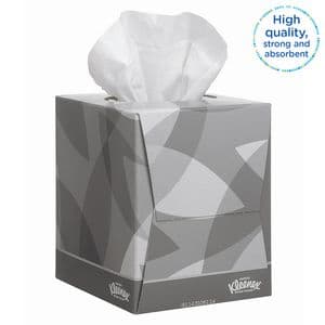 Picture 4 of Facial tissues Kleenex kubus 2-laags 88 vel wit 8834