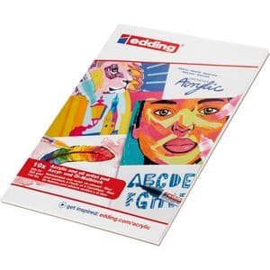 Picture 9 of Olie- en Acrylblok edding 30010 A4 10 vel 300 gram wit