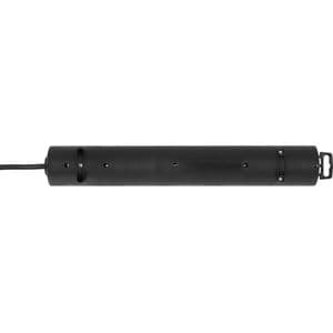 Picture 2 of Stekkerdoos Brennenstuhl Comfort Plus 6vdig incl platte stekker 2m zw