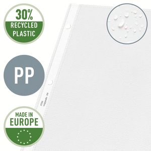 Picture 2 of Showtas Leitz Premium met klep copy safe 0.13mm PP A4 transparant 50 stuks