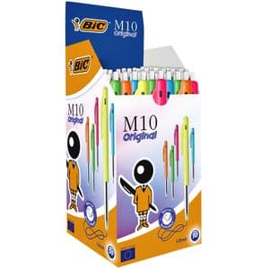 Picture 1 of Balpen Bic M10 Colors Pastel Colors medium assorti