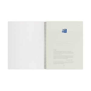 Picture 3 of Spiraalblok Oxford Origin A4+ ruit 5x5mm 140 pagina's 80gr zwart