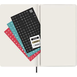 Picture 5 of Agenda 2026 Moleskine 12M Planner Weekly 7dagen/1pagina large sc black