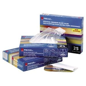 Picture 1 of Papiervernietigerzak Rexel 240x98cm 115 liter 100 stuks