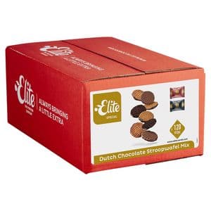 Picture 2 of Koekjes Elite Special Dutch chocolate stroopwafelmix 120 stuks
