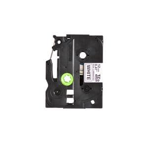 Picture 2 of Labeltape Brother P-touch TZe-N231 ongelamineerd 12mm zwart op wit