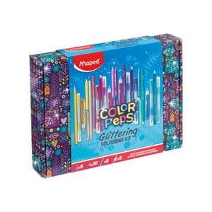 Picture 1 of Tekenset Maped Color'Peps glitter 31-delig assorti