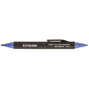 Picture 1 of Kalligrafiepen Itoya CL-10 1.5 èn 3.0mm blauw