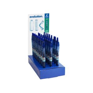 Picture 1 of Gelschrijver PILOT Begreen B2P medium blauw display à 24 stuks