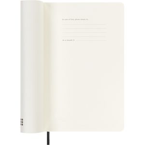 Picture 2 of Agenda 2025/2026 Moleskine 18M Planner Weekly 7dagen/1pagina large sc black