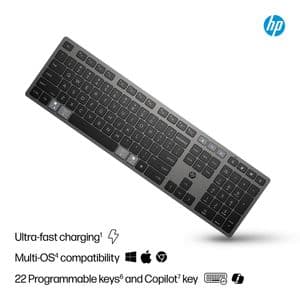 Picture 6 of Toetsenbord HP 725 oplaadbaar QWERTY