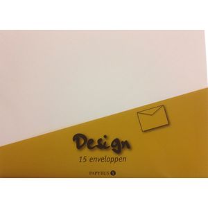 Picture 1 of Envelop Papyrus Envelpack Design C6 114x162mm wit 894406 15 stuks