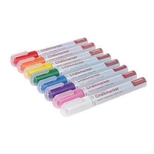 Picture 3 of Krijtstift Europel watervast 3-6mm assorti etui 8 stuks