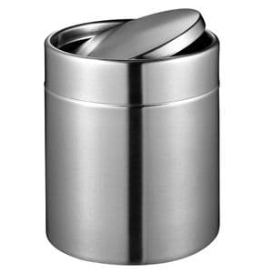 Picture 1 of Afvalbak EKO Fandy tafelmodel met swingdeksel 1,5 liter rvs