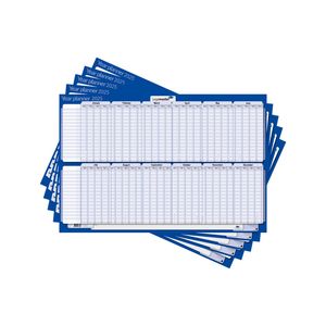 Picture 2 of Projectplanner 2026 Legamaster 90x60cm horizontaal gelamineerd Engelstalig