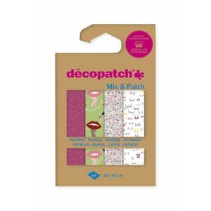 Picture 1 of Hobbypapier Décopatch 30x40cm set à 4 vel thema Ode aan de vrouw