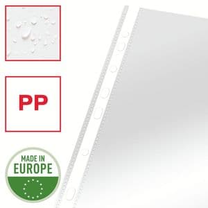 Picture 5 of Showtas Esselte copy safe 0.06mm PP A4 glashelder 100 stuks